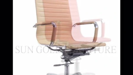 Foshan High Back PU Leather Swivel Chair Factory Leather Office Chair